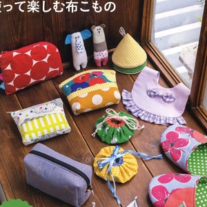 Cute Things that You can Make with Scrap Fabrics - Japanese Craft Book