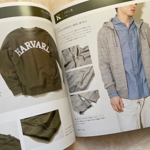 MEN'S Clothes for All Seasons Japanese Craft Book MM image 9