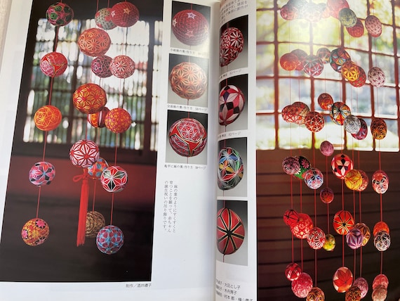 Mobile Decorative Temari Balls From Kaga - Japanese Craft Book - Etsy
