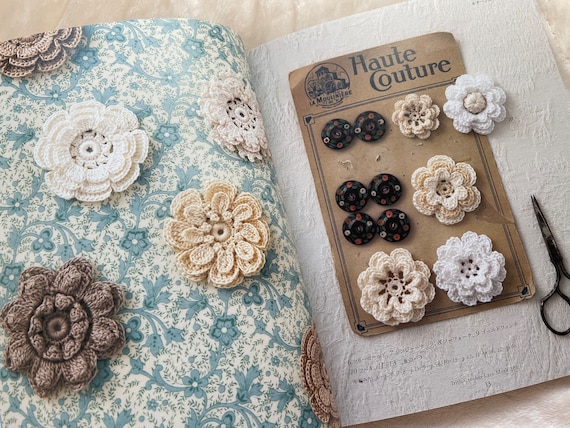 BEAUTIFUL Crochet Flowers Vol 2 Japanese Craft Pattern Book 