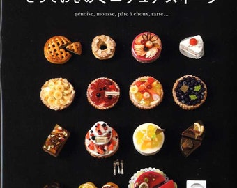 My Special Miniature Clay Sweets - Japanese Craft Book