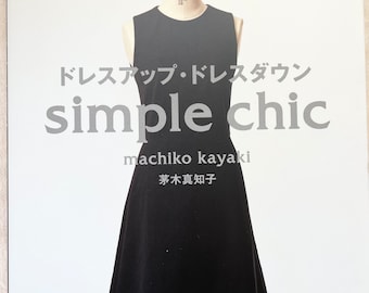 SIMPLE CHIC - Patrons de robes de livres d'artisanat japonais MM