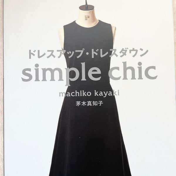 SIMPLE CHIC - Patrons de robes de livres d'artisanat japonais MM