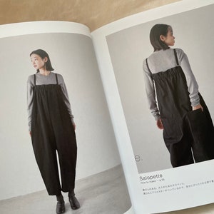SIMPLE Chic Adult Clothes Japanese Craft Pattern Book image 6