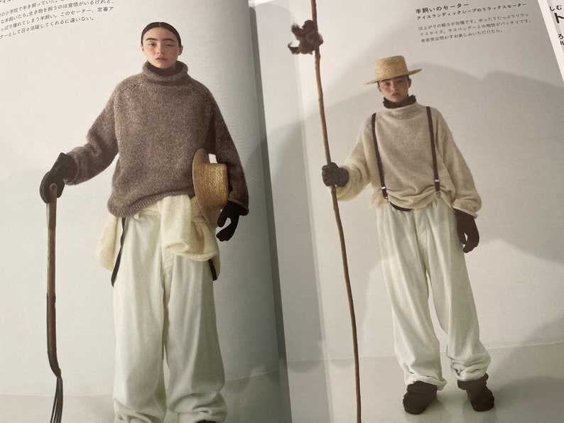 Traditional Knitting Iceland Lopi Knit Sweaters and Items Japanese Craft Book image 6