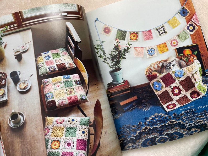 200 Design Flower Motif of Crochet by Couturier Japanese Craft Book zdjęcie 6