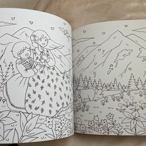 Eriy's World Literature Open the Door to Your Imagination Coloring Book Japanese Coloring Book by Eriy image 9