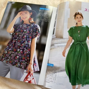 MRS STYLEBOOK 2021 High Summer Japanese Dress Making Book image 2