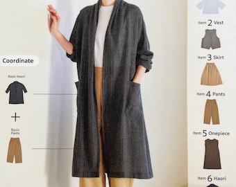 Adult Clothing Sewing from the Basics - Japanese Craft Book