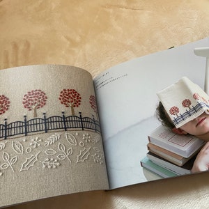 YUMIKO Higuchi Expressive Connected Embroidery Desings Japanese Craft Book image 8