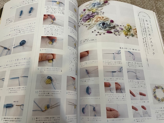 STITCH IDEAS Vol 36 - Japanese Embroidery Craft Book - Etsy