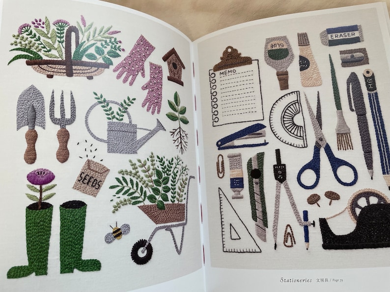 Embroidery in Everyday Life by Yumiko Higuchi Japanese Craft Book image 6