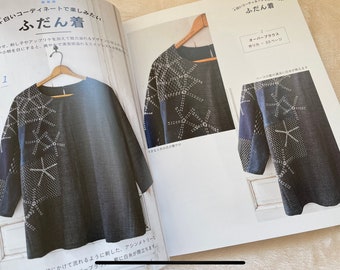 EVERYDAY Clothes Made With Indigo Fabrics and Sashiko Embroidery