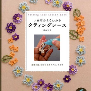 Tatting Lace Lesson Book  - Japanese Craft Book