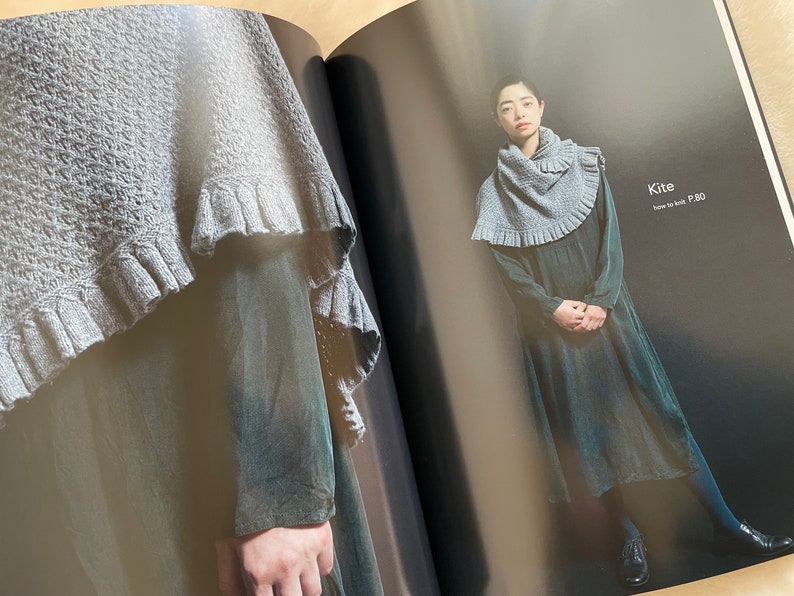 KAZEKOBO Knit Shawls, Stoles, Scarfs, Capes Japanese Craft Book image 9