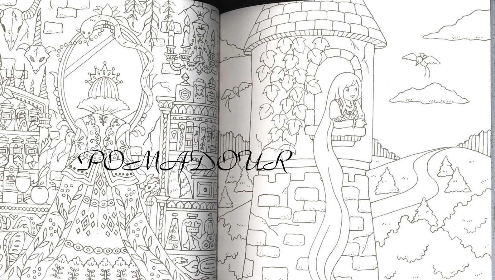 Eriy's World Fairy Tales and Beyond Coloring Book Etsy