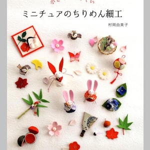 Miniature Chirimen Items - Japanese Craft Book