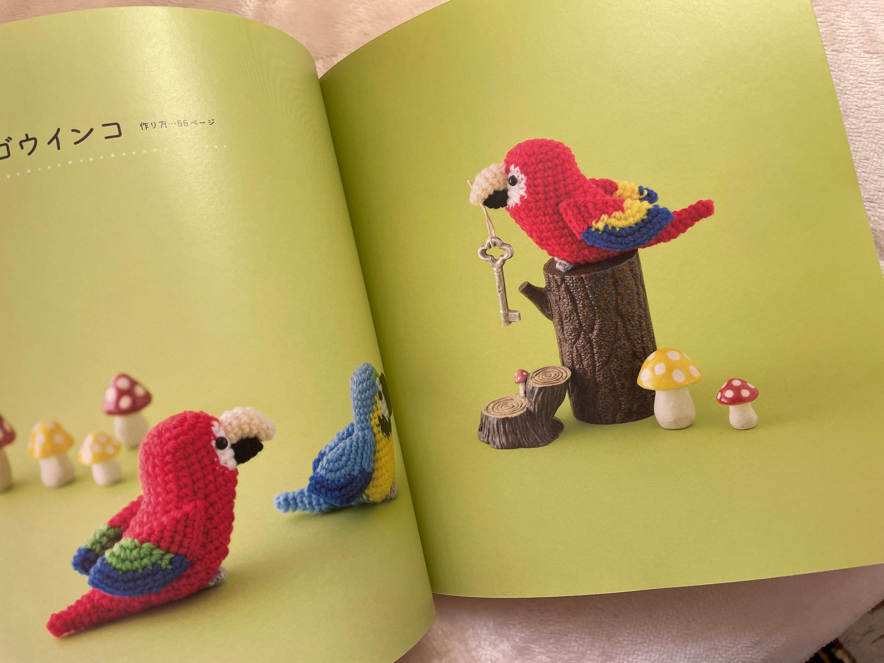 Hoshi Mitsuki Amigurumi Birds - Japanese Craft Book - Etsy Norway