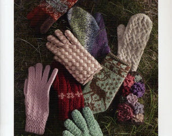Handgestrickte Handschuhe von Toshiyuki Shimada – Japanisches Musterbuch