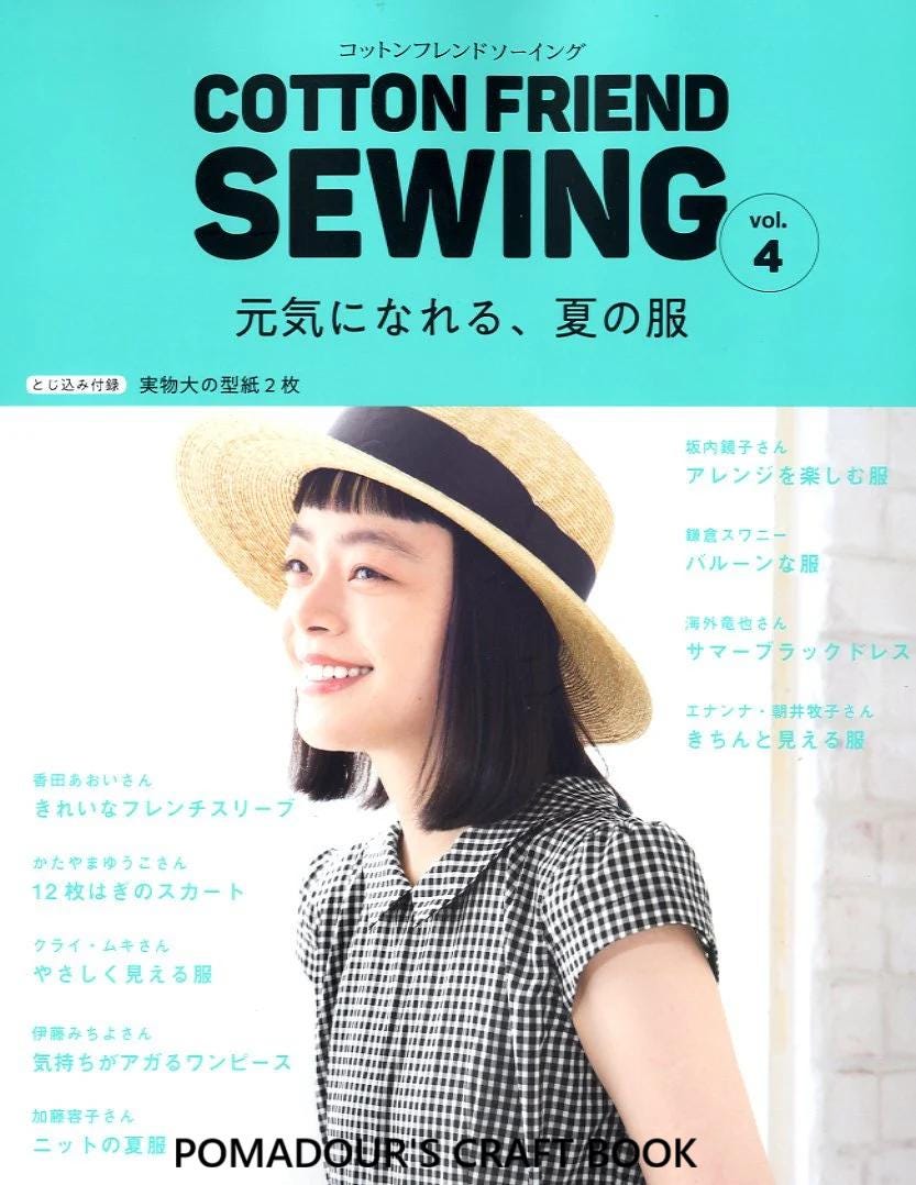 Cotton Friend Sewing Summer - Japanese Dress Pattern Book - Etsy