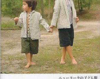 NEW YORK Style Kids Clothes Patterns Part 2 - Japanese Book MM