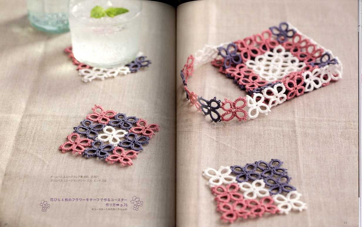 Tatting Lace Basic Book Japanese Craft Book Etsy