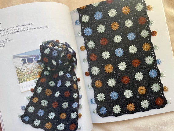 MOTIF CROCHET Pattern 100 - Japanese Craft Book - Etsy