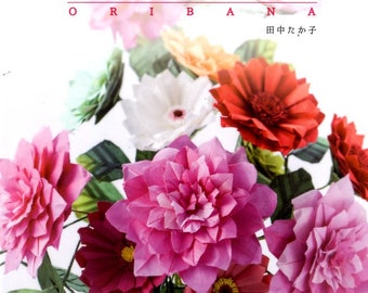 Oribana Paper Flowers - Japanese Craft Book