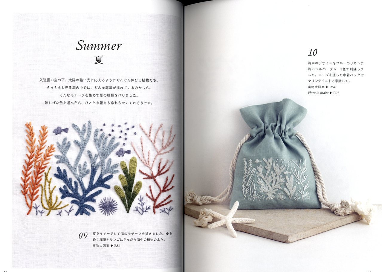 Botanical Pattern Embroidery By Alice Makabe Japanese Craft Etsy Finland Botanical Pattern Embroidery By Alice Makabe Japanese Craft Etsy Finland
