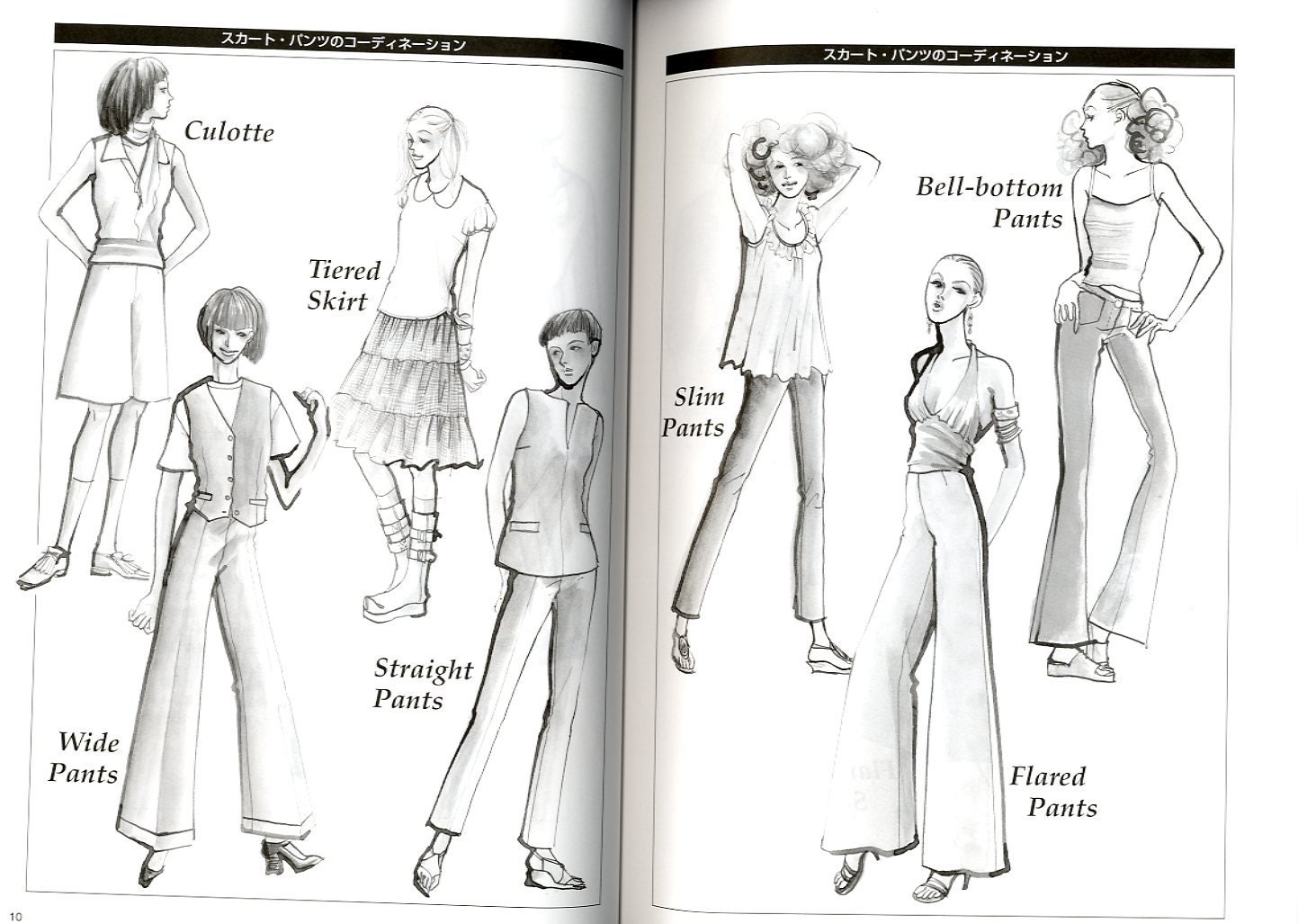 Fashion Design Sketches Of Skirts