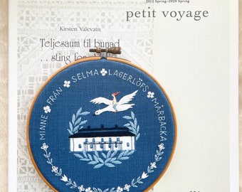 Kazuko Aoki Petit Boyage Embroideries Collection from 2013 Spring to 2020 Spring -  Japanese Craft Book