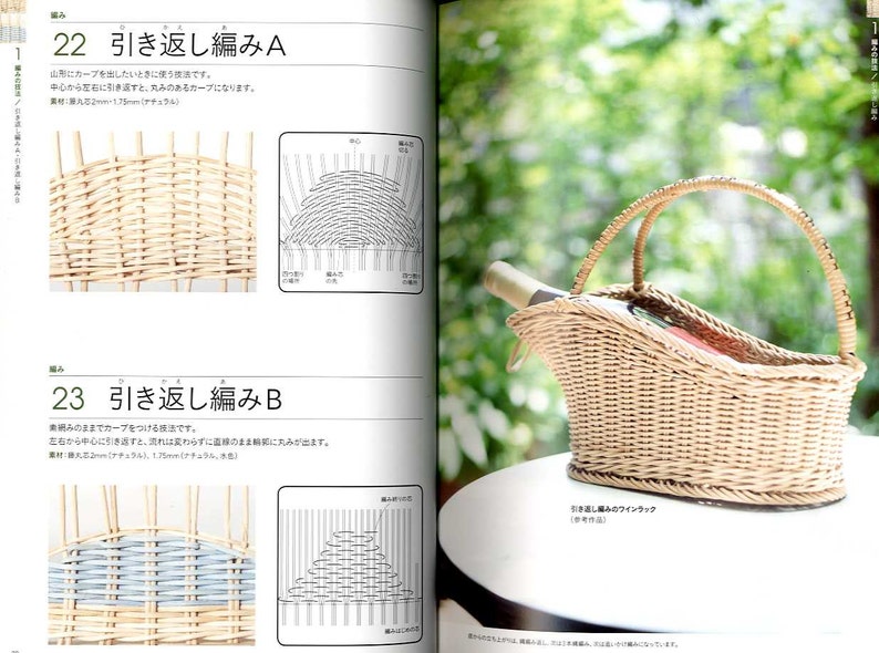 The Complete Japanese Basket Making Japanese Craft Book Etsy