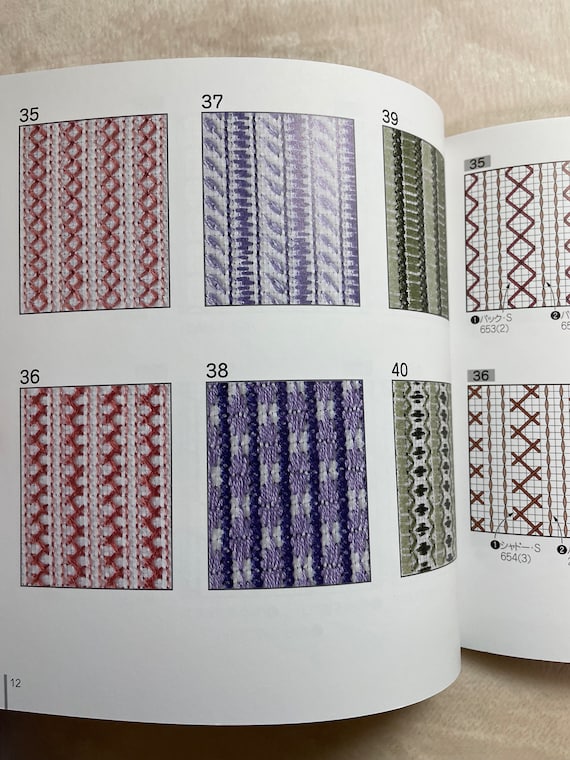 Collection of Zizashi Embroidery Designs and Items by Sadako