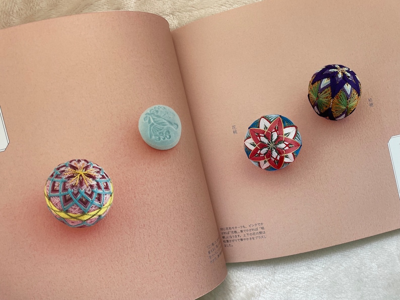 Little Temari Balls and Accessories Japanese Craft Book MM image 9