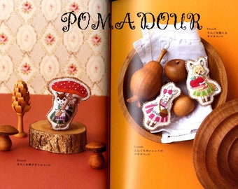Animal Embroidery in Dreamy Designs Japanese Craft Book