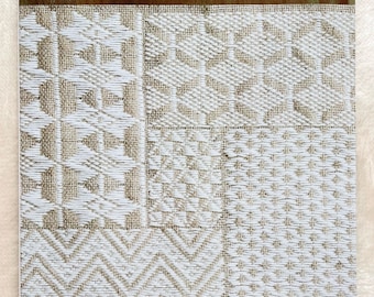 My First Hishizashi Kogin Embroidery Book - Japanese Craft Book MM