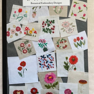 Botanical Embroidery Designs- Japanese Craft Book