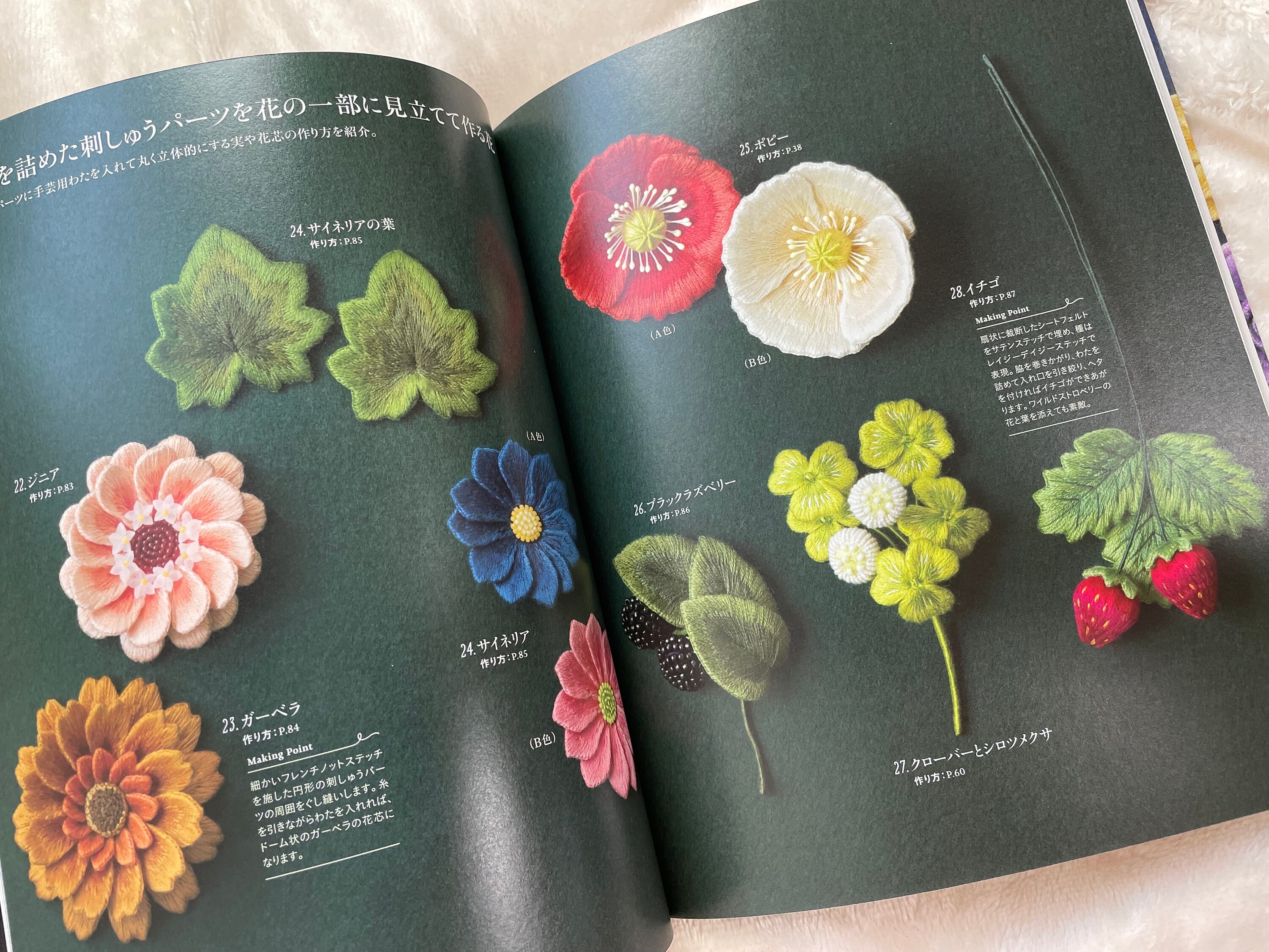 55 Felt Flowers by Pieni Sieni - Japanese Craft Book - Etsy