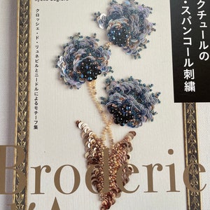 Bead Embroidery Broderie d&#39;Art Sequin - Japanese Craft Book