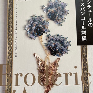 Bead Embroidery Broderie d'Art Sequin - Japanese Craft Book