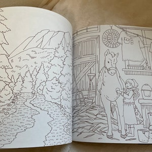 Eriy's Romantic Country Coloring Book - Japanese Coloring Book (NP) - Etsy