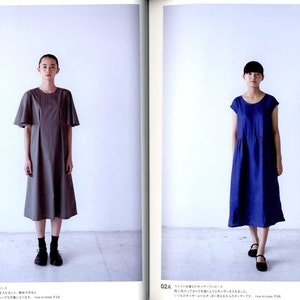 Quoi Quoi Dresses BOOK Japanese Craft Pattern Book MM - Etsy