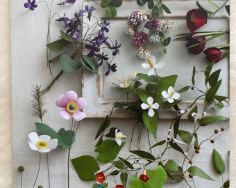 Fleurs en papier réalistes - livre d'artisanat japonais