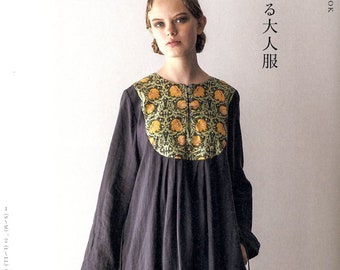 Twelve Shapes Playful and Pretty Dresses for Adults - Japanese Craft Book