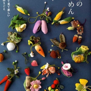 Seasonal Mascots and Home Decor made with Chirimen Fabrics - Japanese Craft Book