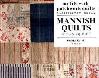 MANISH QUILTS My Life with Patchwork Quils - Japanese Craft Book