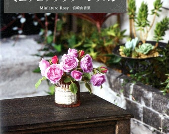 MINIATURE Flower Lesson using Polymer Clay by Yukari Miyazaki - Japanese Craft Book