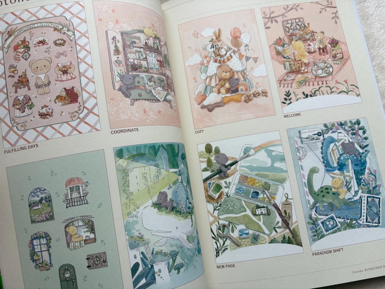 A Heartwarming Coloring Book — A Cute Fairytale World - Japanese Coloring Book image 8