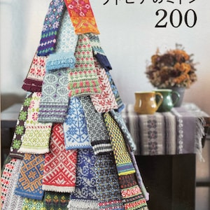 Hand Knitted Mittens of Latvia 200 - Japanese Craft Book