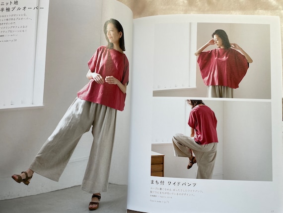 Yoshiko Tsukiori's Straight Stitch Sewing - Japanese Craft Book - Etsy